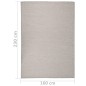 vidaXL Outdoor-Teppich Flachgewebe 160x230 cm Taupe vidaXL Outdoor-Teppich Flachgewebe 160x230 cm Taupe