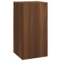 vidaXL TV-Schränke 2 Stk. Braun Eichen-Optik 30,5x30x60 cm vidaXL TV-Schränke 2 Stk. Braun Eichen-Optik 30,5x30x60 cm