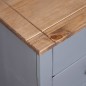 vidaXL Sideboard Grau 46x40x89 cm Kiefernholz Panama vidaXL Sideboard Grau 46x40x89 cm Kiefernholz Panama