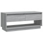 vidaXL TV-Schrank Grau Sonoma 102x41x44 cm Holzwerkstoff vidaXL TV-Schrank Grau Sonoma 102x41x44 cm Holzwerkstoff