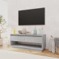 vidaXL TV-Schrank Grau Sonoma 102x41x44 cm Holzwerkstoff vidaXL TV-Schrank Grau Sonoma 102x41x44 cm Holzwerkstoff
