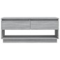 vidaXL TV-Schrank Grau Sonoma 102x41x44 cm Holzwerkstoff vidaXL TV-Schrank Grau Sonoma 102x41x44 cm Holzwerkstoff