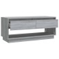 vidaXL TV-Schrank Grau Sonoma 102x41x44 cm Holzwerkstoff vidaXL TV-Schrank Grau Sonoma 102x41x44 cm Holzwerkstoff