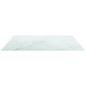vidaXL Tischplatte Weiß 70x70 cm 6 mm Hartglas in Marmoroptik vidaXL Tischplatte Weiß 70x70 cm 6 mm Hartglas in Marmoroptik