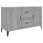 vidaXL Sideboard Grau Sonoma 100x36x60 cm Holzwerkstoff vidaXL Sideboard Grau Sonoma 100x36x60 cm Holzwerkstoff