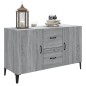 vidaXL Sideboard Grau Sonoma 100x36x60 cm Holzwerkstoff vidaXL Sideboard Grau Sonoma 100x36x60 cm Holzwerkstoff