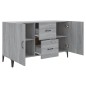 vidaXL Sideboard Grau Sonoma 100x36x60 cm Holzwerkstoff vidaXL Sideboard Grau Sonoma 100x36x60 cm Holzwerkstoff