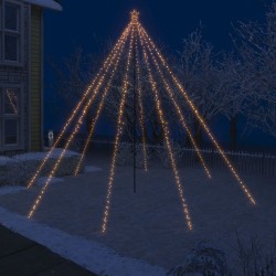vidaXL LED-Lichterkette Weihnachtsbaum Indoor Outdoor 800 LEDs 5 m 