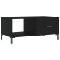 vidaXL Couchtisch Schwarz 90x50x40 cm Holzwerkstoff vidaXL Couchtisch Schwarz 90x50x40 cm Holzwerkstoff