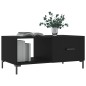 vidaXL Couchtisch Schwarz 90x50x40 cm Holzwerkstoff vidaXL Couchtisch Schwarz 90x50x40 cm Holzwerkstoff