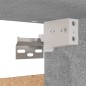 vidaXL Kleiderschrank Betongrau 70x32,5x35cm Holzwerkstoff vidaXL Kleiderschrank Betongrau 70x32,5x35cm Holzwerkstoff