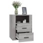 vidaXL Nachttisch Grau Sonoma 50x36x60 cm Holzwerkstoff vidaXL Nachttisch Grau Sonoma 50x36x60 cm Holzwerkstoff