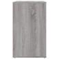 vidaXL Nachttisch Grau Sonoma 50x36x60 cm Holzwerkstoff vidaXL Nachttisch Grau Sonoma 50x36x60 cm Holzwerkstoff