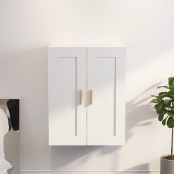 vidaXL Wandschrank Weiß 69,5x32,5x90 cm Holzwerkstoff
