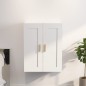 vidaXL Wandschrank Weiß 69,5x32,5x90 cm Holzwerkstoff vidaXL Wandschrank Weiß 69,5x32,5x90 cm Holzwerkstoff