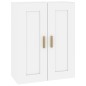 vidaXL Wandschrank Weiß 69,5x32,5x90 cm Holzwerkstoff vidaXL Wandschrank Weiß 69,5x32,5x90 cm Holzwerkstoff