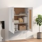 vidaXL Wandschrank Weiß 69,5x32,5x90 cm Holzwerkstoff vidaXL Wandschrank Weiß 69,5x32,5x90 cm Holzwerkstoff