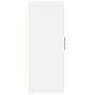 vidaXL Wandschrank Weiß 69,5x32,5x90 cm Holzwerkstoff vidaXL Wandschrank Weiß 69,5x32,5x90 cm Holzwerkstoff