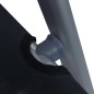 Garten-Liegestühle 2 Stk. Aluminium Schwarz Garten-Liegestühle 2 Stk. Aluminium Schwarz