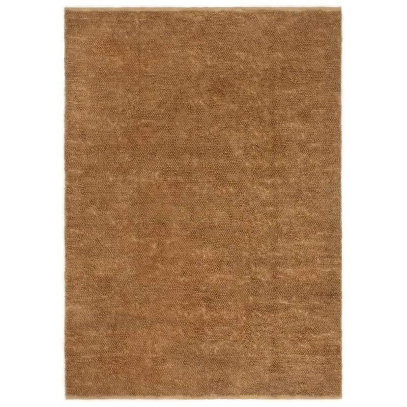 vidaXL Schlingenteppich Handgefertigt 120x180 cm Jute und Baumwolle vidaXL Schlingenteppich Handgefertigt 120x180 cm Jute und Baumwolle