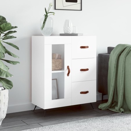 vidaXL Sideboard Weiß 69,5x34x90 cm Holzwerkstoff