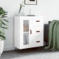 vidaXL Sideboard Weiß 69,5x34x90 cm Holzwerkstoff vidaXL Sideboard Weiß 69,5x34x90 cm Holzwerkstoff