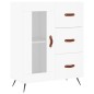 vidaXL Sideboard Weiß 69,5x34x90 cm Holzwerkstoff vidaXL Sideboard Weiß 69,5x34x90 cm Holzwerkstoff