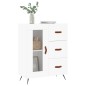vidaXL Sideboard Weiß 69,5x34x90 cm Holzwerkstoff vidaXL Sideboard Weiß 69,5x34x90 cm Holzwerkstoff