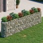 vidaXL Gabionen-Hochbeet Verzinktes Eisen 400x50x100 cm vidaXL Gabionen-Hochbeet Verzinktes Eisen 400x50x100 cm