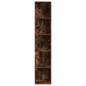 vidaXL Eckregal Räuchereiche 33x33x164,5 cm Holzwerkstoff vidaXL Eckregal Räuchereiche 33x33x164,5 cm Holzwerkstoff