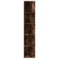 vidaXL Eckregal Räuchereiche 33x33x164,5 cm Holzwerkstoff vidaXL Eckregal Räuchereiche 33x33x164,5 cm Holzwerkstoff