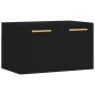 vidaXL Wandschrank Schwarz 60x36,5x35 cm Holzwerkstoff vidaXL Wandschrank Schwarz 60x36,5x35 cm Holzwerkstoff