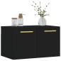 vidaXL Wandschrank Schwarz 60x36,5x35 cm Holzwerkstoff vidaXL Wandschrank Schwarz 60x36,5x35 cm Holzwerkstoff