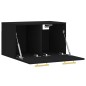 vidaXL Wandschrank Schwarz 60x36,5x35 cm Holzwerkstoff vidaXL Wandschrank Schwarz 60x36,5x35 cm Holzwerkstoff