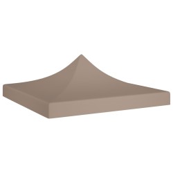 vidaXL Partyzelt-Dach 2x2 m Taupe 270 g/m² 