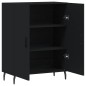 vidaXL Sideboard Schwarz 69,5x34x90 cm Holzwerkstoff vidaXL Sideboard Schwarz 69,5x34x90 cm Holzwerkstoff