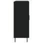vidaXL Sideboard Schwarz 69,5x34x90 cm Holzwerkstoff vidaXL Sideboard Schwarz 69,5x34x90 cm Holzwerkstoff