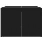 vidaXL Couchtisch Schwarz 102x50x36 cm Holzwerkstoff vidaXL Couchtisch Schwarz 102x50x36 cm Holzwerkstoff