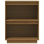 vidaXL Beistellschrank Honigbraun 60x34x75 cm Massivholz Kiefer vidaXL Beistellschrank Honigbraun 60x34x75 cm Massivholz Kiefer