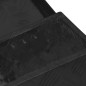 vidaXL Aufbewahrungsbox Schwarz 50x15x20,5 cm Aluminium vidaXL Aufbewahrungsbox Schwarz 50x15x20,5 cm Aluminium
