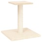 vidaXL Kratzbaum mit Plattform Creme 38 cm vidaXL Kratzbaum mit Plattform Creme 38 cm