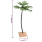 vidaXL Künstliche Palme LED Warmweiß 72 LEDs 120 cm vidaXL Künstliche Palme LED Warmweiß 72 LEDs 120 cm