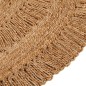 vidaXL Teppich Jute Handgeflochten 150 cm Rund vidaXL Teppich Jute Handgeflochten 150 cm Rund