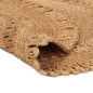 vidaXL Teppich Jute Handgeflochten 150 cm Rund vidaXL Teppich Jute Handgeflochten 150 cm Rund