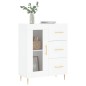 vidaXL Sideboard Weiß 69,5x34x90 cm Holzwerkstoff vidaXL Sideboard Weiß 69,5x34x90 cm Holzwerkstoff