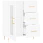 vidaXL Sideboard Weiß 69,5x34x90 cm Holzwerkstoff vidaXL Sideboard Weiß 69,5x34x90 cm Holzwerkstoff