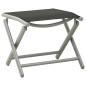 vidaXL 3-tlg. Garten-Lounge-Set Textilene und Aluminium Silbern vidaXL 3-tlg. Garten-Lounge-Set Textilene und Aluminium Silbern