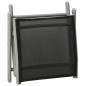 vidaXL 3-tlg. Garten-Lounge-Set Textilene und Aluminium Silbern vidaXL 3-tlg. Garten-Lounge-Set Textilene und Aluminium Silbern