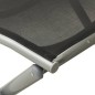 vidaXL 3-tlg. Garten-Lounge-Set Textilene und Aluminium Silbern vidaXL 3-tlg. Garten-Lounge-Set Textilene und Aluminium Silbern
