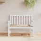 Gartenbank-Auflage Beige 100x50x3 cm Oxford-Gewebe Gartenbank-Auflage Beige 100x50x3 cm Oxford-Gewebe